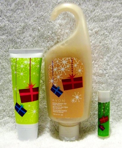 Avon Holiday Shower Gel Sugar Walnut Bath Gel
