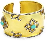Kanupriya Heritage Collection 22k Gold-Plated Cuff Bracelet