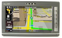 Navsgo GO750 7" on dash car GPS with 3D building USA/Canada maps Text-to-speech voice guide FM transmitting MP3 MP4