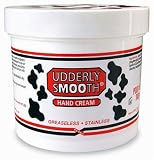 Udderly Smooth Udder Cream Skin Moisturizer, 12-Ounce Jar (Pack of 6)