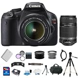 Buy Canon EOS Rebel T2i 18 MP CMOS APS-C Digital SLR Camera with 3.0-Inch LCD and EF-S... by Zm