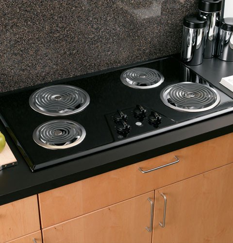 GE JP626BKBB 36 Electric Cooktop – Black