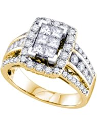 1.50CTW DIAMOND INVISIBLE RING