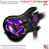 Barbwire Heart Hot Pink Skin fits Band Hero, Guitar Hero 5 & World Tour Guitars for XBOX 360 & PS3 (
