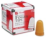 Swingline 54031 Rubber Finger Pads, 9/16 Open End Inside Diameter, Size 11, 12 - 12ct boxes