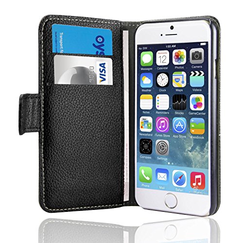 SAVFYÂ® Housse iPhone 6 Plus rabat portefeuille Cuir pour iphone 6 ...