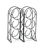 Spectrum 38810 Horseshoe Wine Rack, 6 Bottle, Black