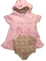 Princess 2-Piece Swim Outfit by Baby Essentials - Pink - 9 Mths