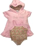 Princess 2-Piece Swim Outfit by Baby Essentials - Pink - 6 Mths