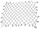 Super-Duty JUMBO Cargo Net with 32 Hooks - 6' x 8' - Stretches to 10' x 14'!