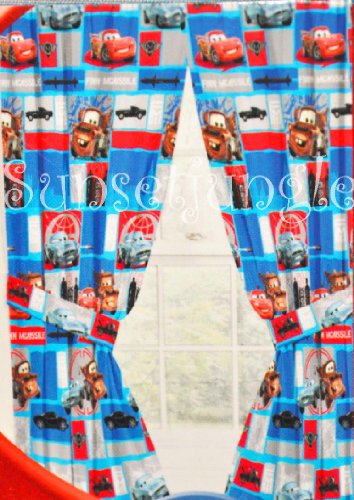 Disney Cars 2 Gardine 208 x 160cm
