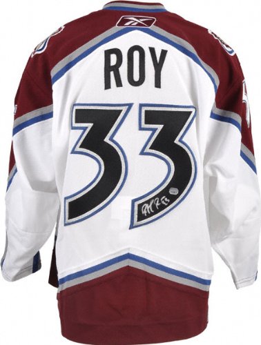 Patrick Roy Autographed Jersey | Details: Colorado Avalanche, Reebok Authentic