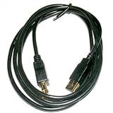 Charge/Sync USB Extension Cable (6 Ft) for Motorola Droid, 2, X, Incredible, Samsung Galaxy S, Captivate, Vibrant, Fascinate, Epic 4G, Moment, Intercept, BlackBerry Torch 9800, Pearl, Storm, Bold, HTC EVO 4, HERO, Aria, HD2, LG Prime, Shine, and Neon Smart Phones