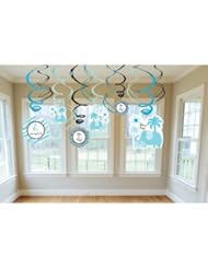 Sweet Safari Boy Baby Shower Decor Hanging Swirl Dangler Party Jungle Print