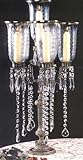 IMAGE OF Stetson Candelabra with Crystals and 5 Globes
