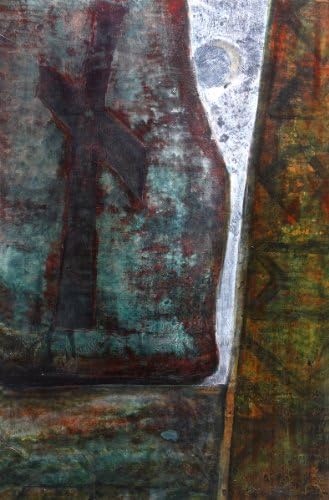 Rune Meditation, Need, Giclee Print of an Original Acrylic Painting, From Rune Meditation Series, 13 X 20 Inches