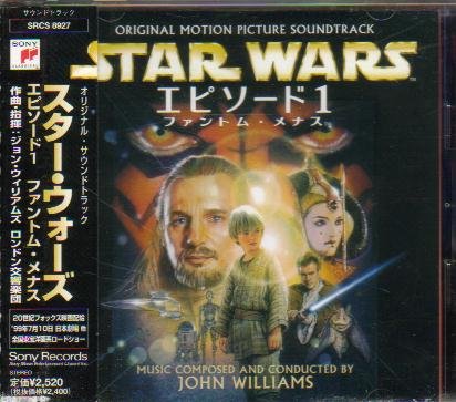  Star Wars Episode I: The Phantom Menace - Original Motion Picture Soundtrack [Japan Import]
