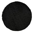 Contemporary Home Bath Rug - Ebony (24" Round)