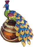 Peacock Trinket Box