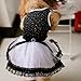 WXBUY Glitter Bow Lace Dog Tutu Dress Bubble Skirt Pet Clothes Puppy Costume by Aimilaly,XS