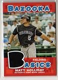 2006 Topps Bazooka Matt Holliday Game Used Jersey Baseball Card