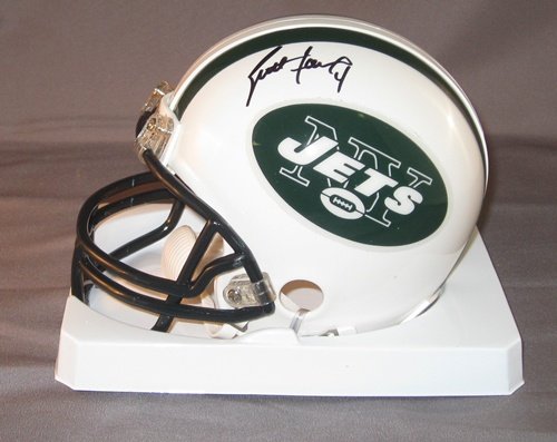 Brett Favre Autographed New York Jets Mini Helmet