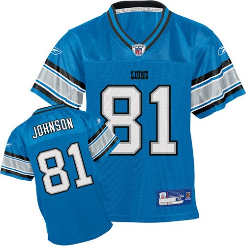Reebok Detroit Lions Calvin Johnson Infant Replica Jersey Infant 18 Months