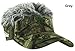 Flair Hair Men's Camo Adjustable Velcro Visor With Hair