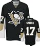 Petr Sykora Jersey: Reebok Black Pittsburgh Penguins Premier Jersey