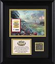 Thomas Kinkade Daytona 500 - NASCAR Thunder - Framed Stamp and Track Collectible