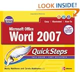 Microsoft Office Word 2007 QuickSteps (How to Do Everything)
