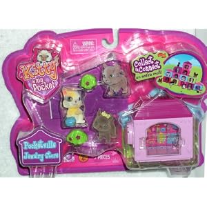 Kitty in My Pocket Pocketville Jewelry Store - Kiki, Cheetah and Lexia 7 pc by 