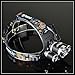 Flashlight, BORUIT RJ-3000 4 Modes 3xCree XM-L T6 4000 Lumens Rechargeable Headlamp(Black,2x18650)