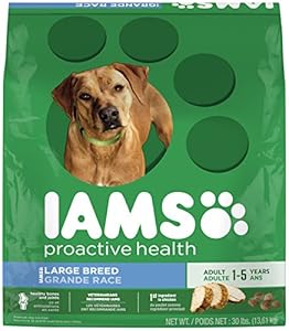 IAMS PROACTIVE HEALTH Large Breed Adult Dry Dog Food 30 Pounds IAMS PROACTIVE HEALTH Large Breed Adult Dry Dog Food 30 Pounds
