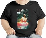 Summer Sexy Girl Pool Party Summer オーガニックベビーTシャツ 12 - 18 Months