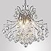 LightInTheBox® Modern Crystal Chandelier with 6 Lights, Pendant Modern Ceiling Light Fixture for Bedroom, Living Room