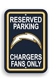 NFL San Diego Chargers Plastic Parking Sign