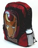 Iron Man Large Black and Red Backpack School Bag