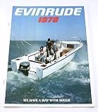 1978 78 EVINRUDE Outboard Boat Motor BROCHURE 235 85 35