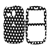For Samsung Freeform Rubberize Hard Case Skin Polka Dot