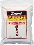 Roland Wasabi Powder, 16-Ounce Bags (Pack of 2)