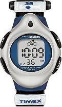 Timex Ironkids Youth Black /Silver Fast Wrap Velcro Strap Watch - T719624E