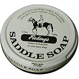 Fiebing's White Saddle Soap, 12 Oz. - Cleans, Softens and Preserves Leather