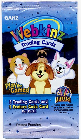 Webkinz Trading Card Game TCG Lot of 10 Booster Packs