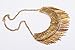 Tonsee Women's Fashion Gold Pendant Chain Choker Chunky Statement Bib Necklace