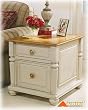 Alison Hall Rectangular End Table By Ashley Furniture