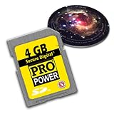 Hyper Speed 133X 4 GB / 4096 MB Secure Digital SD Card for Sanyo Xacti VPC-E2 - 4 Hours of Video - ** Includes Designer Mousepad **