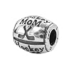 Zable(tm) Sterling Silver Hockey Mom' Bead / Charm