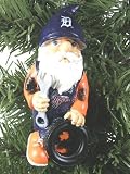 Detroit Tigers Thematic Gnome Christmas Ornament