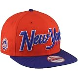 New Era 9Fifity 950 MLB Snapitback Snap Back Hat Cap Flat Bill New York Mets